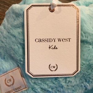 Baby blanket by Cassidy West sz.(32x36) Brand New